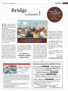 Presseartikel über Wochenendseminar - Bridge Club Regensburg Ost